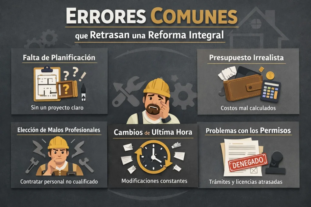 cuánto se tarda en hacer una reforma integral